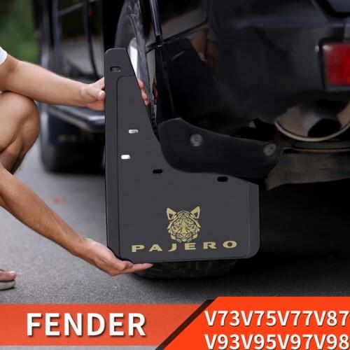 For Mitsubishi Pajero accessories v73v75v77v87v93v95v97v98 Mudguard front rear Fender Pajero io Full Pinin Montero Modification