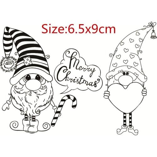 New Transparent Silicone Clear Stamp Rubber Stamp Sheet Cling Scrapbooking DIY Cute Pattern Photo Album Decor Stamp