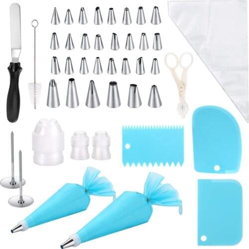 58 PCS Plastic Cake Rotary Table DIY Pastry Baking Tool Cake Stand Cake Turntable Rotating Cake Decorating Baking Tool