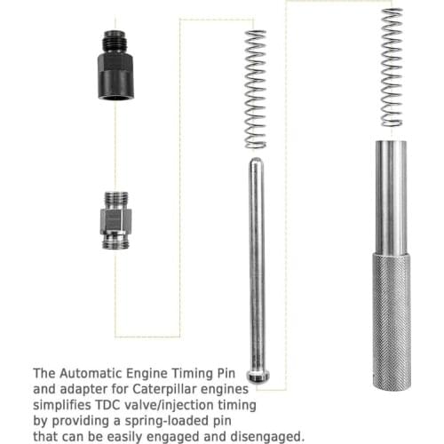 Portable Injector Height Adjustment Gauge Tool Make Timing Easier for TDC Valve Injector Height Tool Rust Resistance N0PA