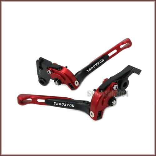 For TRIUMPH THRUXTON 2004-2014 2013 2012 2011 2010 Motorcycle Accessories Folding Extendable Adjustable Brakes Clutch Levers CNC