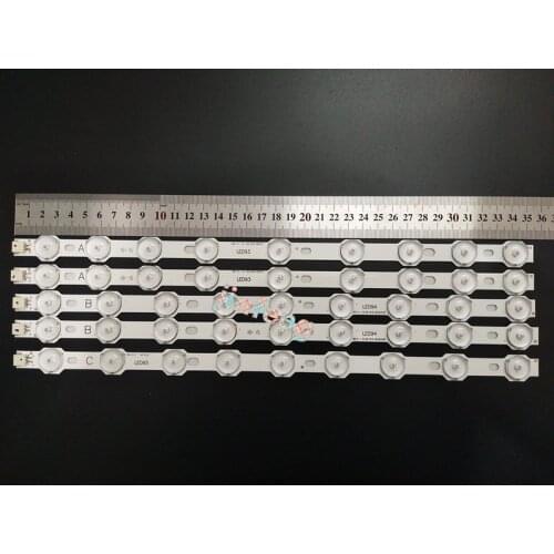 9 Lamps 355mm LED Backlight Strip For LUX0140003/01 40FMD294B-P 39FLHY168D 40FHD1 39LED450S WP3913DLED K40DLV1FSM Bars LED Bands