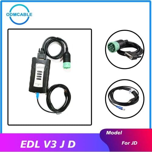 V5.2 Service Advisor EDL v3 Electronic Data Link Agriculture Tractor Construction Diagnostic JD EDL V2 diagnostic Tool