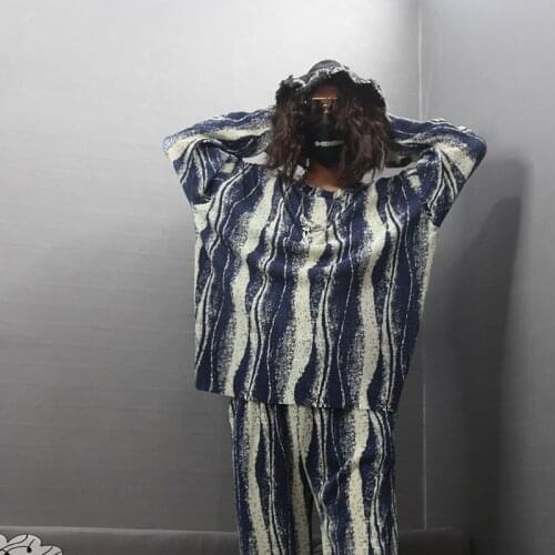 Spring and autumn color t-shirt men and women thin personalized trend long sleeve T-shirt loose crew neck versatile fashion larg