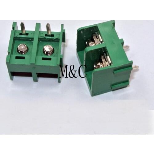 100pcs Screw Terminal Block Connector 2 Pins 9.5mm 300V/30A