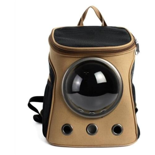 New Breathable Pet Backpack Pet Carrier Premium Travel Mesh Backpack Carry Bag Accessory Dog Cat Rabbit Small Pets Cage House