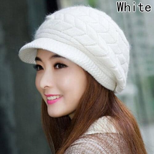Knitted Hat Women Winter Hats for Women Ladies Beanie Girls caps Bonnet Femme Warm Wool Hat Sombrero