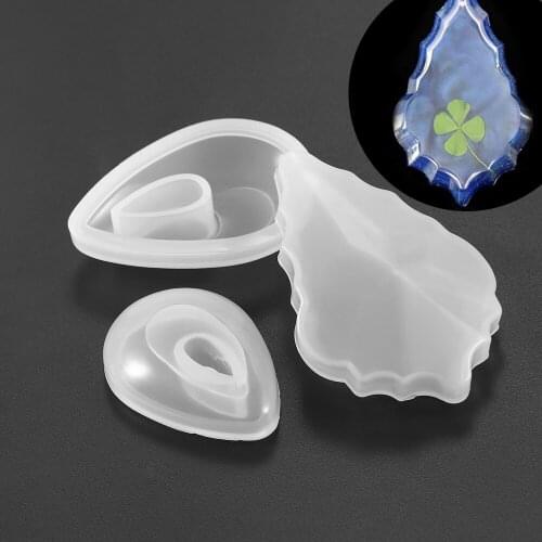 1Pcs Crystal Jewelry Epoxy Casting Molds Kits UV Epoxy Resin Molds Tools For Diy Jewelry Making Accessories Findings Sets