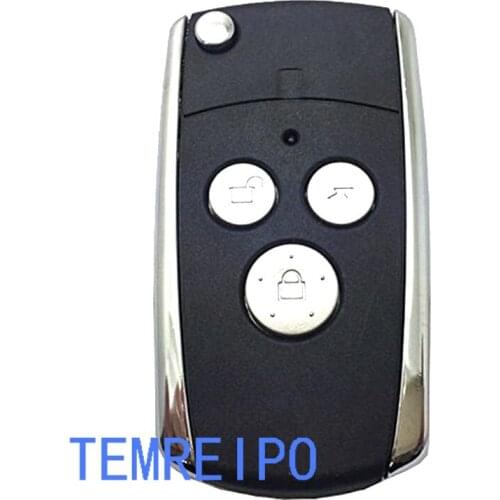 10pcs/lot Replacement Folding Replacement Key Cover Blank For Hyundai Sonata 3 keys Modified Remote Key Shell Fob