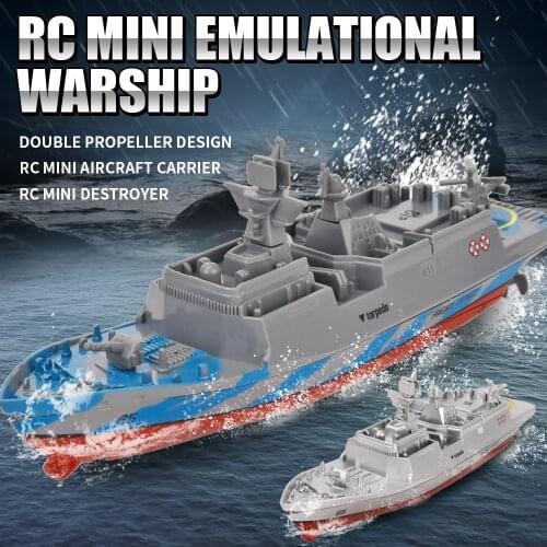 2.4G Remote control ship aircraft carrier military exquisite model speedboat childrens water toy rc boats boat rc boat