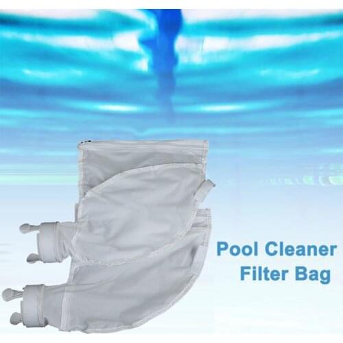 2PCS Pool Cleaner Filter Bag Zipper Replacement Bags Pouches Pool Vacuum Cleaner for Polaris 280 480