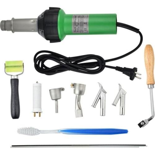 220V/110V 1600W 3000Pa Plastic Integrated Welders Hot Air Welding Torch Gun Heating Core Set Hot Air Torch Plastic Welding Gun