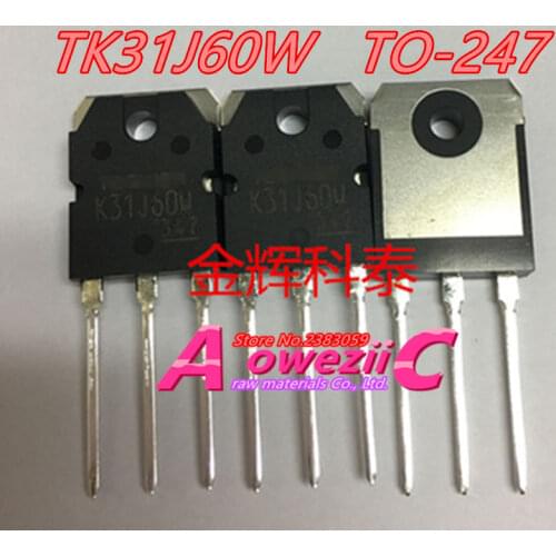 Aoweziic 5 PCS 100% new imported original TK31J60W K31J60W TO-247 TK31J60W5 K31J60W5 TO-247 field effect tube 30.8A 600V
