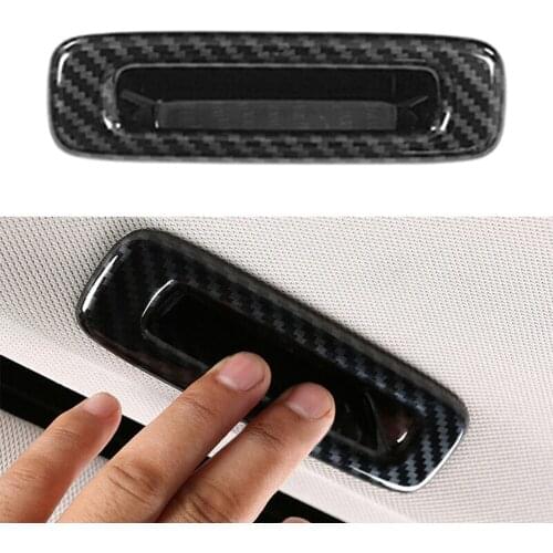 For Honda Accord Carbon Fiber Car Sunroof Handle Cover Decoration 2018 2019 2020 2021 ABS Plastic