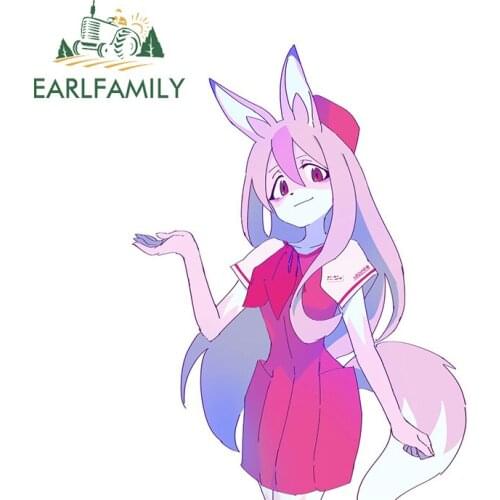 EARLFAMILY 13cm x 9.6cm for BNA Hiwatashi Nazuna Car Stickers Vinyl Waterproof Anime Decal Motorcycle Windows Graffiti Graphics