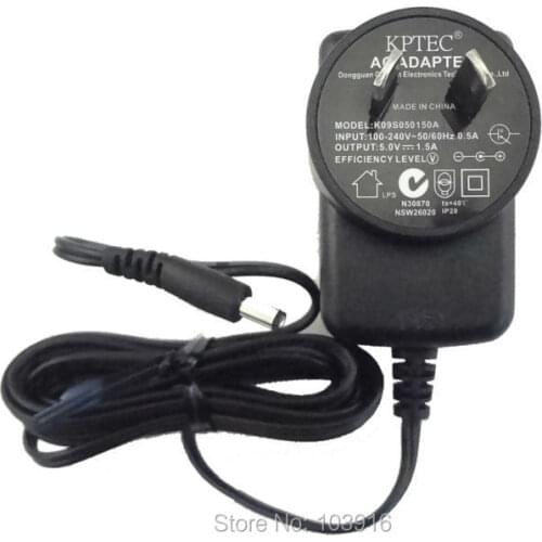 New AU 5V 1.5A 100-240v Power adapter AC-DC AU plug 3.5*1.35*7mm SAA C-TICK