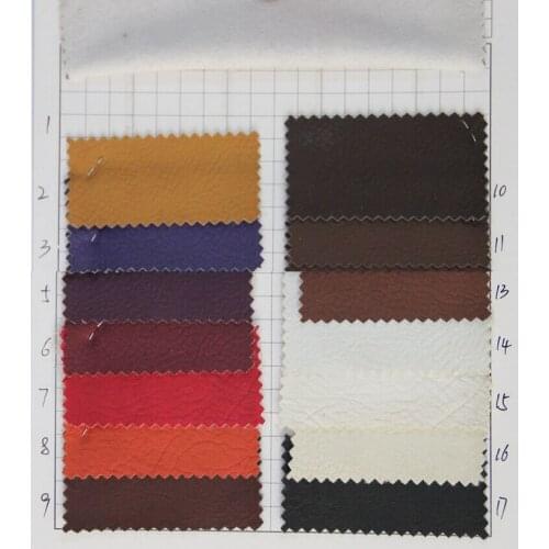 Crazy Horse embossed leather / oil leather embossed litchi grain leather / high quality synthetic PU leather / faux imitation