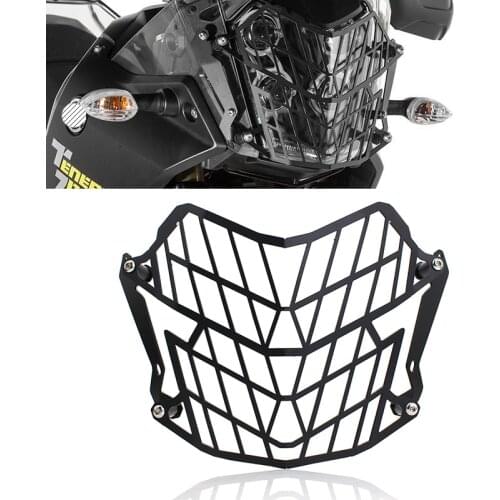 For Yamaha Tenere 700 TENERE 700 Tenere700 Headlight Protector Guard Grill Grille Cover Motorcycle Accessories