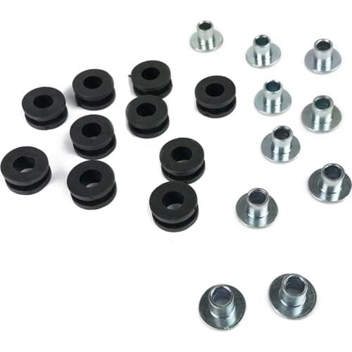 10 PCS Motorcycle Rubber Grommets Bolt Kit Valve Cushion Accessories araba aksesuar for harley davidsion accessories