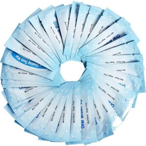 100 pcs Professional Dental Oral Brush Up Pre Post Teeth Whitening Deep Cleaning