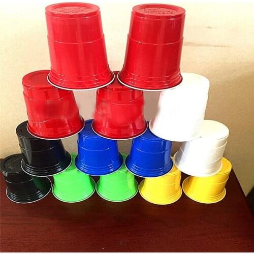 16OZ Plastic Red Beer Cup for Cup Song Disposable Cold Drink Cup for Beer Song Party Cups Do not use for Hot Drink 100pcs/lot