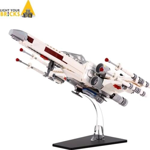 Acrylic Display Stand For 75031 Luke Skywalker’s X-Wing Fighter Building Blocks Toys(display Stand Only)