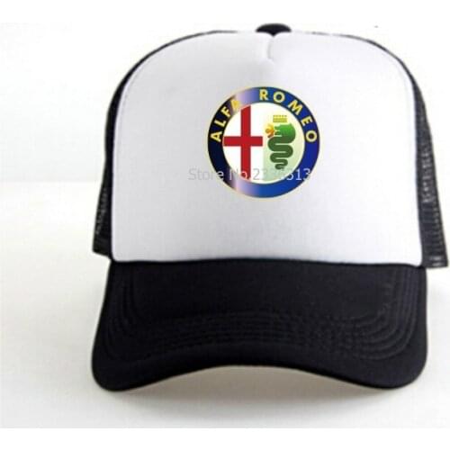 Outdoor black Men printing style Alfa Romeo baseball Cap Motorcycle Car fans Caps Sun Hat