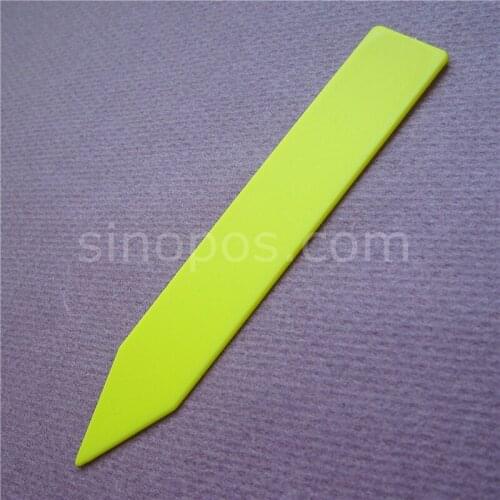 Colored Plastic Gardening Tags 10cm, nursery garden bed plant flower row pot seed stake label marker tags ticket sign waterproof