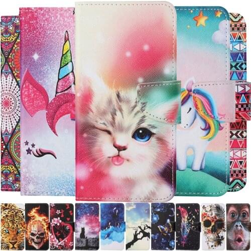 Funda For Samsung Galaxy A02S EU Flip Leather Case na For Coque SamsungA 02S US Wallet Painted Phone Cover 5G Capa