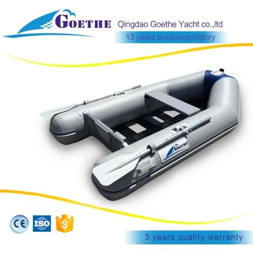 GTS230 Goethe 2 People Inflatable boat PVC boat Fishing boat with Aluminum slat board