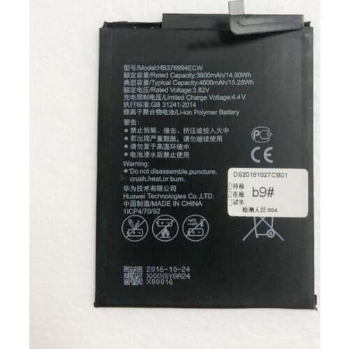 Original Battery honor 8 Pro Battery DUK-AL20 DUK-TL30 HB376994ECW 4000mAh Full Capacity V9 Battery