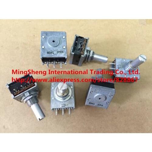 Original new 100% 18 Type single potentiometer RK18 20KA A20K axial length 20MM round (SWITCH)