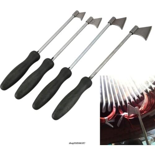 10Pcs/Set Double-Edged Plastic Blades Replacement Scraper Window Car Glass Glue Tape Remover Sticker Tool N27 20 Dropshipping