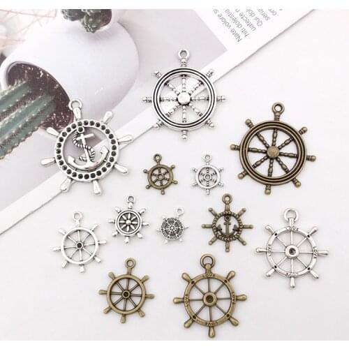 10Pcs Rubber Charms Pendants DIY Jewely Making Alloy Findings Accessory For Neacklaces Earrings