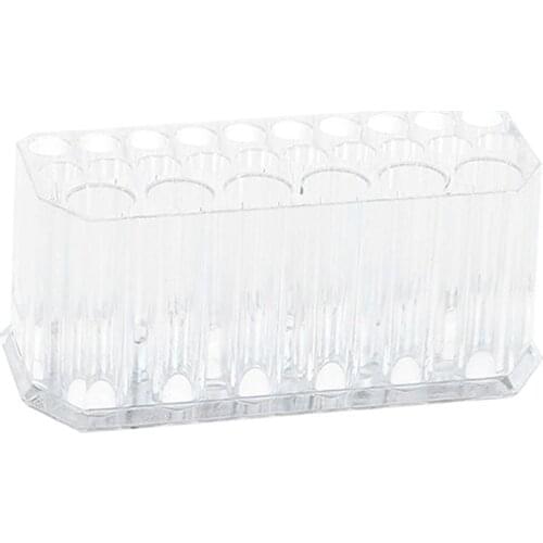 Makeup Eyeliner Makeup Pen Lip Liner Holder Clear Acrylic Cosmetic Brush Organizer Drawing Pencil Storage 26 Slots