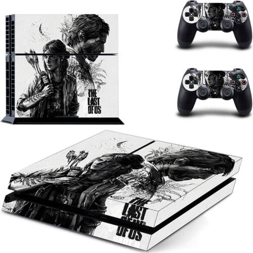 The Last of Us PS4 Stickers Play station 4 Skin Sticker Decals For PlayStation 4 PS4 Console & Controller Skins Vinyl