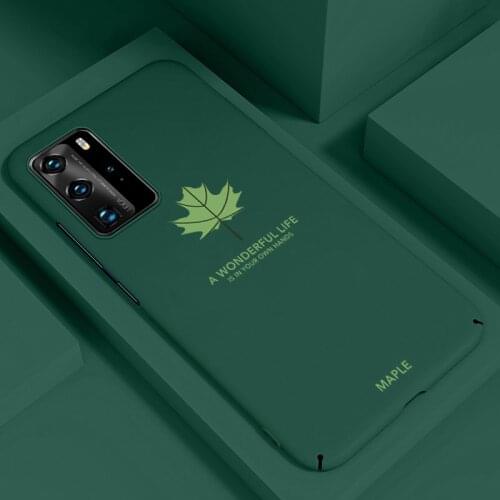 Ultra-thin Colorful Matte Hard PC Phone Case For Huawei P40 P30 P20 lite Mate 30 20 10 Pro Luxury Cute Shockproof Frosted Cover