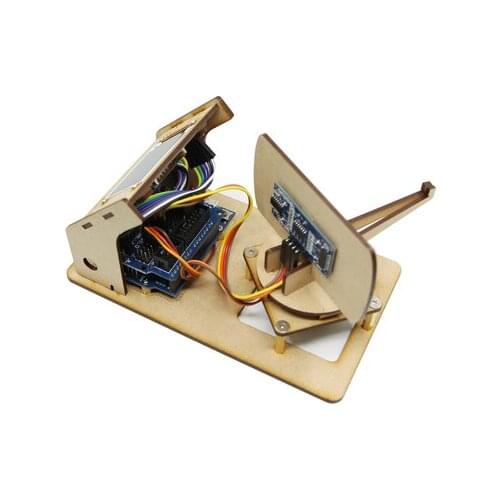 Ultrasonic Radar Maker Open Source Arduino Project TFT LCD Screen Detection Robot