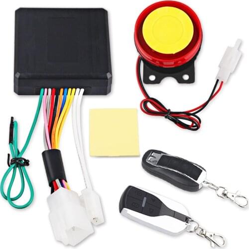 Universal 12V Motorcycle Alarm System Anti-theft Device With Motorcycle search And Remote Start Adjustable Sensitivity