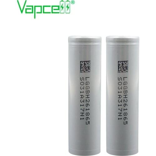 Vapcell 100% Original H26 18650 2600 mAh 25A lithium battery beats VTC5A equal VTC6A / 20S li-ion 3.7V rechargeable batteries