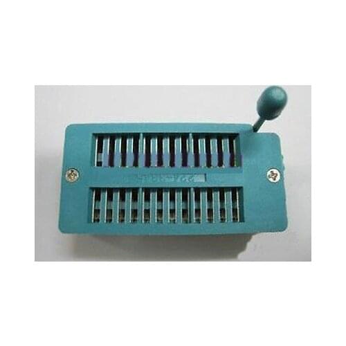 5pcs 24pin 24 Pin 2.54mm IC Test Universal ZIF Socket