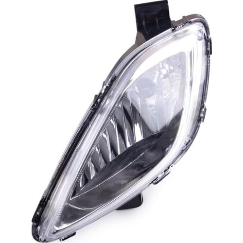 Car Front Bumper Left Fog Light Daytime Running Lamp Accessories Fit for Hyundai Elantra 2011 2012 2013