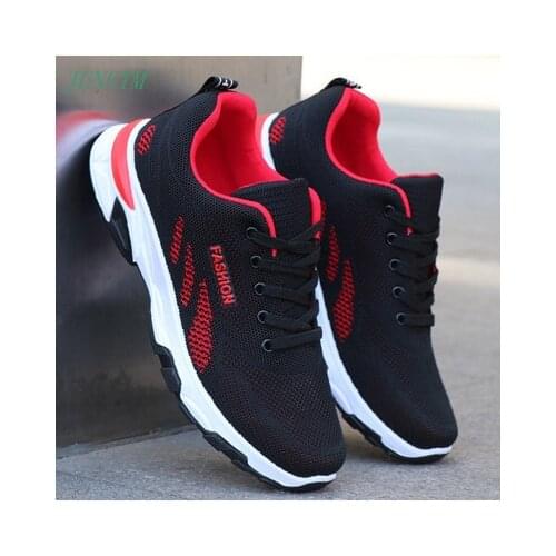 2021 New Men Sneakers Summer Breathable Shoes Super Light Casual Shoes Tenis Masculino White Sports Shoes