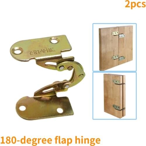 Multi-function 180-degree folding hinge folding hinge plane hinge folding table hinge furniture hardware accessories