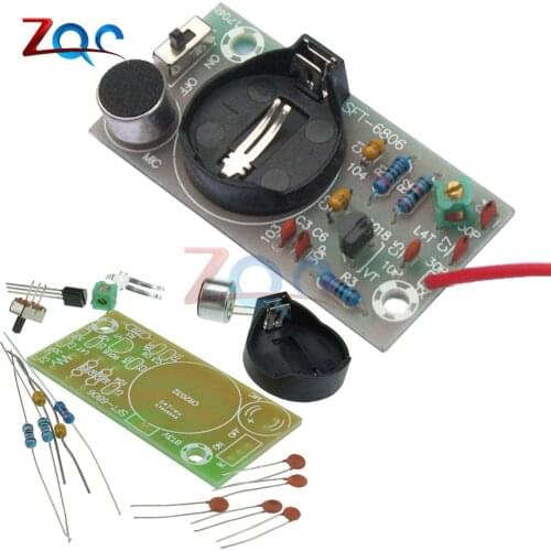 FM Transmitter Frequency Modulation Wireless Microphone Module DIY Kits Board Parts Simple Electronic Production Suite 88-108MHz