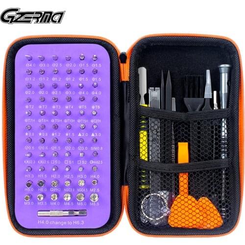 Multi-tool Hand Tools Kit 81 in 1 Precision Screwdriver Set Magnetic Repair Tool Kit with Portable Bag for iPhone iPad MacBook