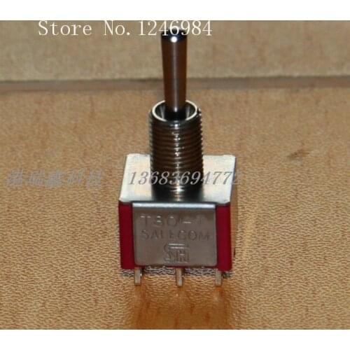 [SA]T8012B Taiwan SH -way toggle 6 feet 3 files trigger reset single small toggle switch toggle switch M6.35--50pcs/lot
