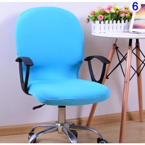 Swivel Chair Cover Elastic Removable Printed Chair Cover for Computer Office C1
