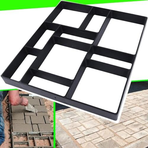 Walk Path Maker Reused Concrete Molds Pathmate Stone Molding Stepping Stone Paver Walk Way DIY Path Paving Garden Yard Patio