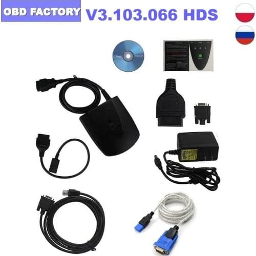 Software V3.103.066 for Honda HDS HIM Diagnostic Tool with Double Board New HDS Cable OBD2 Diagnostic Cable with Multi langauge